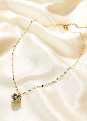 Ланцюжок жіночий з кулоном серцем Fashion Jewelry (355793621)