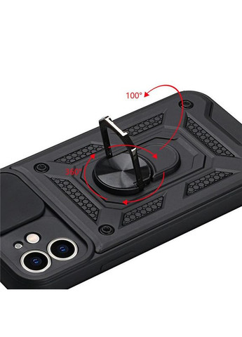 Ударопрочный чехол Camshield Serge Ring для Apple iPhone 11 (6.1") Black No Brand (340063533)