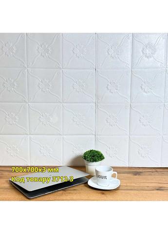 Самоклеюча декоративна 3D панель фасад 700x770x3 мм Loft Expert (372861032)