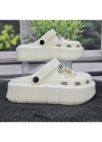 Кроксы женские на платформе Progress (322236559)