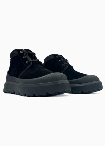 Черные угг сапоги зимние замш neumel hybrid black UGG