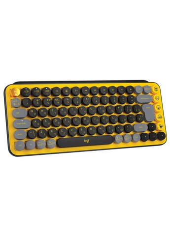 Клавіатура POP Keys Wireless Mechanical Keyboard UA Blast Yellow (920010735) Logitech (296756732)