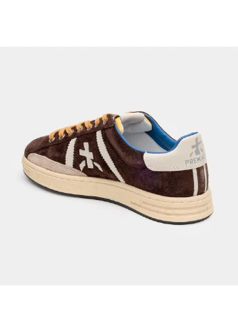 Коричневые кроссовки russell brown var-6428 Premiata