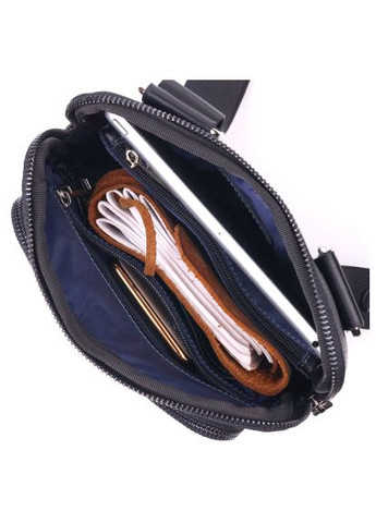 Сумка Из комбинированной натуральной кожи Черная (18720) Shvigel З комбінованої натуральної шкіри Чорна (358066412)