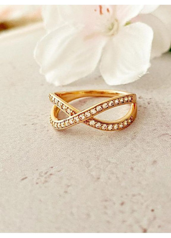 Позолочене Кільце р.18, 20. Позолочена Каблучка. Позолота No Brand (362535113)