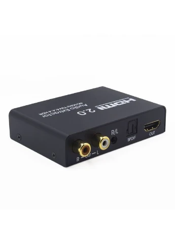 Аудиоэкстрактор HDMI Toslink F/F (мама/мама) +RCA/3.5mm Extractor 4K@60Hz Lucom (370888589)