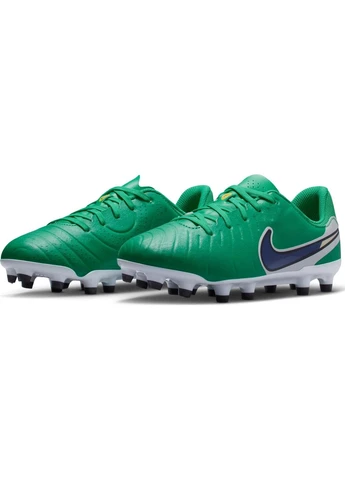 Бутси дитячі JR FG/MG LV8 зелено-білі HJ7190-300 Nike TIEMPO LEGEND 10 ACADEMY (397001167)