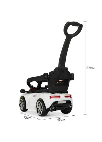 Дитячий електромобіль-каталка M 3591L-1 6V5AH білий Bambi Racer (401908817)
