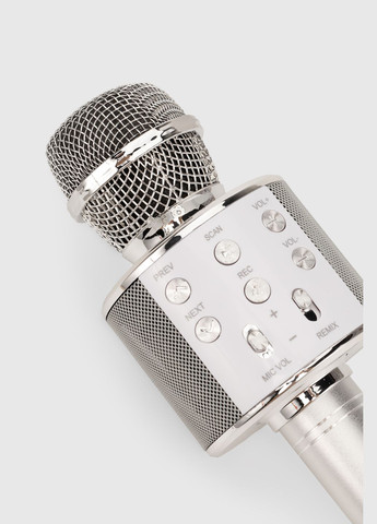 Беспроводной караоке микрофон с Bluetooth 858 No Brand (286845302)