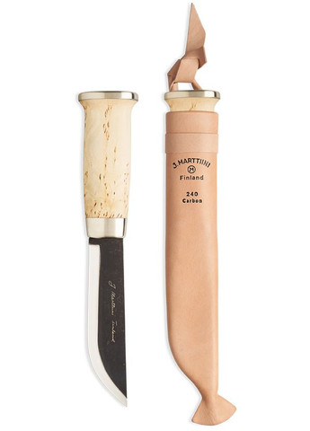 Ніж у дерев'яній подарунковій коробці Lapp knife зі шкіряним чохлом Marttiini (292324198)