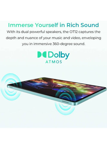 Планшет OT12 4/256GB Dual SIM LTE фиолетовый (6931940760232) Oukitel (315427188)