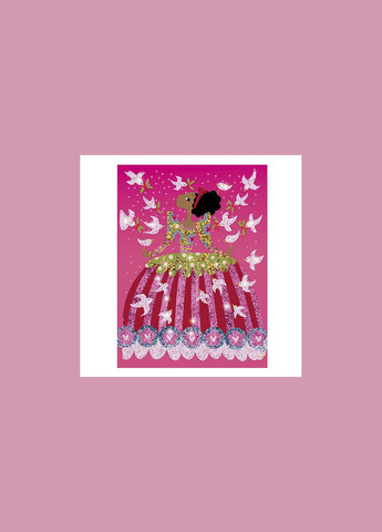 Рисование блестками Блестящие наряды Djeco (333253113)