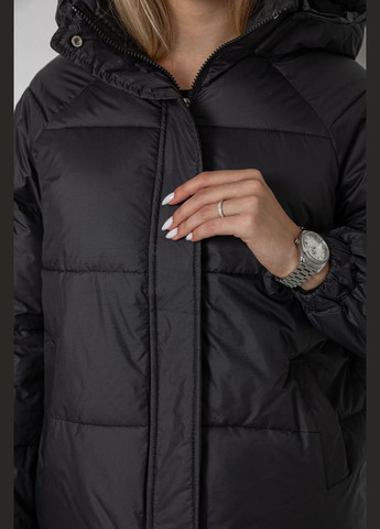 Чорна куртка жіноча демісезонна, колір світло-бежевий, 244r2025-5 Ager