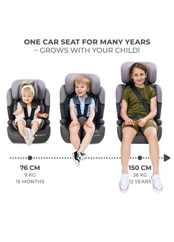Автокрісло Comfort Up i-Size Grey (KCCOUP02GRY0000) Kinderkraft (303208619)