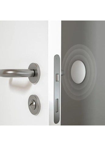 Відбійник обмежувач від удару силіконовий самоклеючий Круглий 1 штука Сірий OlaN (362207068)