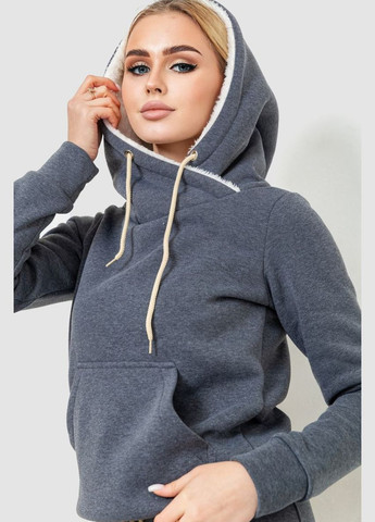 Спорт костюм женский на флисе, цвет темно-серый, Ager (268998698)