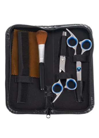 Большой комплект набор для парикмахера для стрижки 7 элементов с аксессуарами в кейсе чехле (476415-Prob) Unbranded (280950692)