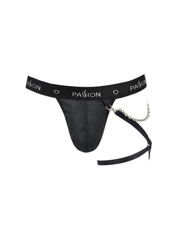 Мужские трусики танга с подвязкой 058 THONG BILL XXL/XXXL Black Passion (369951416)