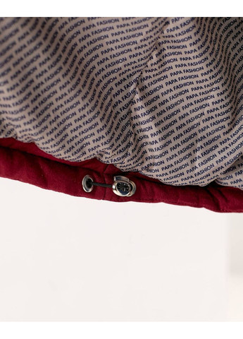 Бордовая зимняя женская зимняя куртка No Brand