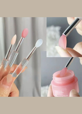 Силиконовая лопатка косточка аппликатор для маски для губ с колпачком LANEIGE (351856996)