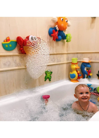 Іграшка для ванної Краб-створювач мильних бульбашок No Brand (365720965)