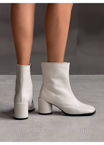 Бежевые зимняя зимние ботильоны No Brand