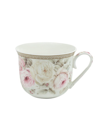 Набор чашка с блюдцем Английская роза 500 мл 924-856 фарфор Lefard (364191540)