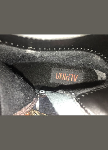 Осенние натуральные демисезонные ботинки, тм казаки Alpina