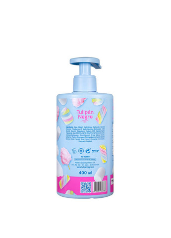 Tulipan Negro Лосьон для тела "Хлопковое облако" увлажняющий парфюмированный 400 мл — Крем, Испания (303918784)