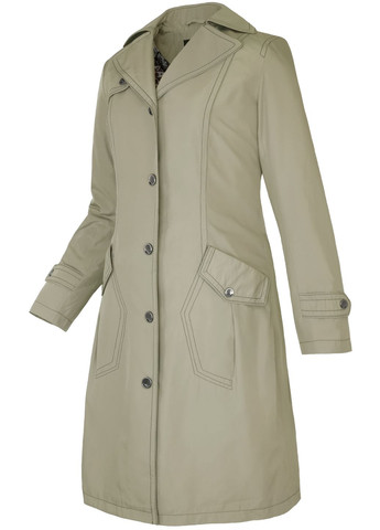 Плащ-тренч жіночий довгий класичний City Classic на кнопках демісезон (243287325)