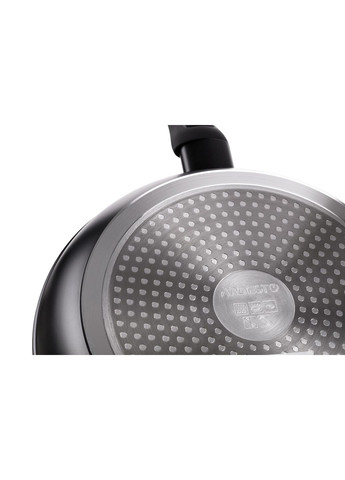 Сковорода з кришкою Gemini Gourmet Aosta, 24см, алюміній, чорний Ardesto (314746480)