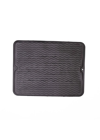 Кухонний силіконовий килимок з протиковзкою поверхнею 40×30 см Чорний HP-42-9B Yiwu (370707385)