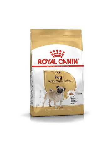 Сухой корм Pug Adult для взрослых собак породы Мопс 3 кг Royal Canin (289352044)