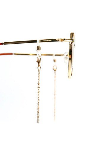 Цепочка для очков металлическая с желтыми цветами LuckyLOOK 776-418 (332944431)