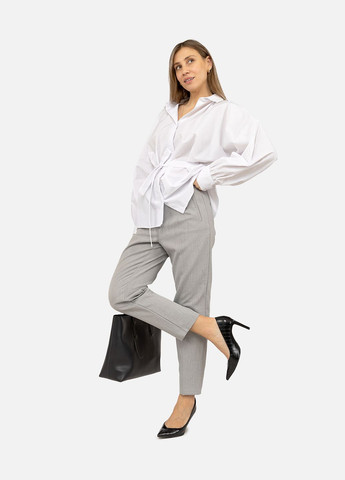 Сорочка приталена жіноча колір білий ЦБ-00270228 Reyon (322220882)