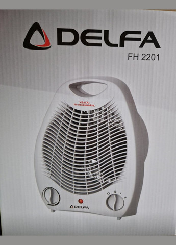 Тепловентилятор FH-2201 1000/2000 Вт 20 м2 DELFA (299842280)