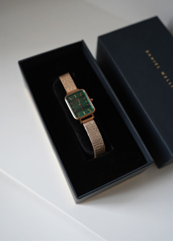 годинник Quadro Pressed Melrose Green Daniel Wellington (366290215)