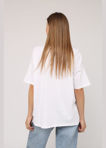 Футболка с коротким рукавом женская цвет белый CB-00274611 Yuki - (330223157)