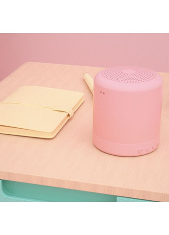 Портативная беспроводная колонка Wireless Bluetooth 3.0 Speaker для прослушивания музыки в розовом цвете China (366874939)