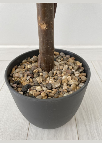 Штучна штамбова троянда чайна 120 см у горщику — декоративний кущ для інтер’єру No Brand (328606193)