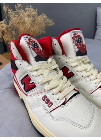 КРОССОВКИ ЖЕНСКИЕ NEW BALANCE 650 HIGHT RED НЬЮ БЕЛАНС 650 КРАСНЫЕ No Brand красные демисезоны (390380938)