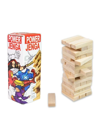 Настольная игра Power Jenga джанга 48 брусков 30275 KNZ Strateg (391222411)