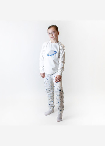 Комбинированная детская пижама с начесом dexter`s moon bunny dexter's