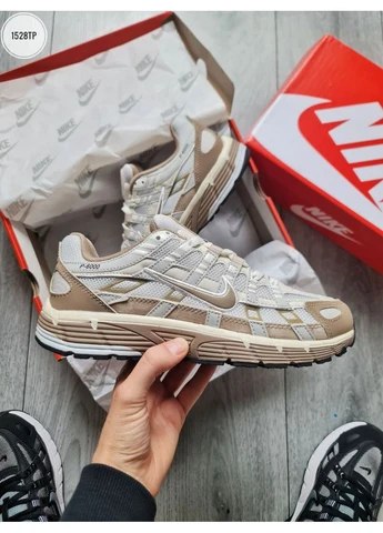Бежевые демисезонные кроссовки мужские nike p-6000 hangul day beige brown найк п-6000 бежевые No Brand