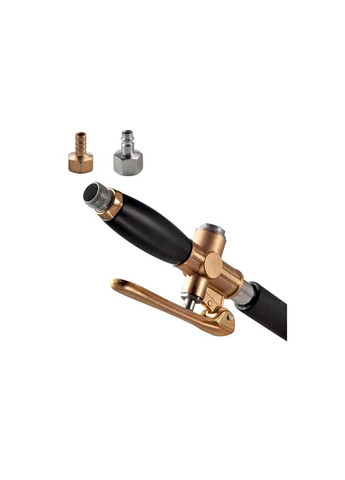 Пневматичний штукатурний хопер 3 л металевий для стелі та стін (2 конектори в комплекті) Intertool (332205825)