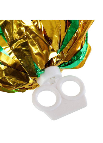 Помпони кулясті Кулі круглі блискучі для чирлідингу і танців із захопленнями-кільцями Pom-Poms C-0839 (глянцеві, 2шт, SP-Sport (369925179)