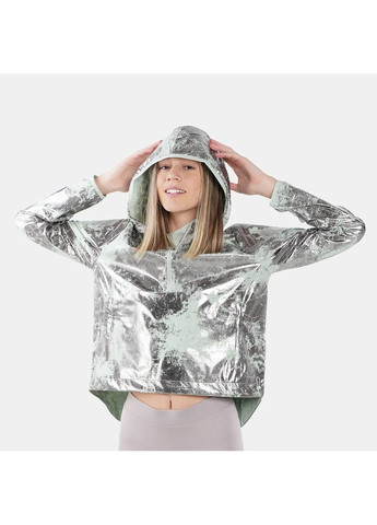 Металл куртка женская air printed jacket metallic Nike