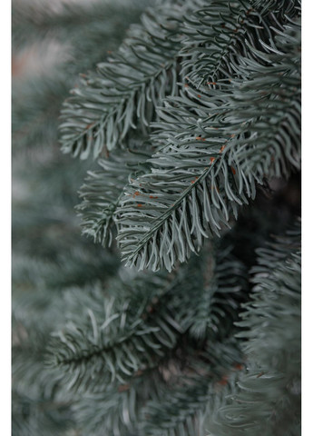 Литая искусственная елка 2,3 м голубая Карпатская Премиум KOS-KARPBL23 LUGI (370801930)