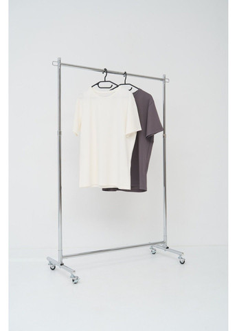 Комбінована набір футболок чоловічих cotton basic 2 шт (молочна, сіра) Handy Wear