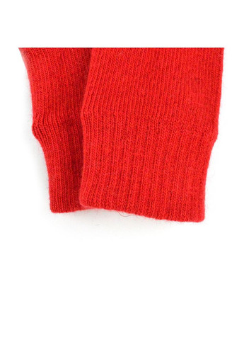Перчатки женские вязаные шерсть красные JUTTA LuckyLOOK 721-358 (322791798)